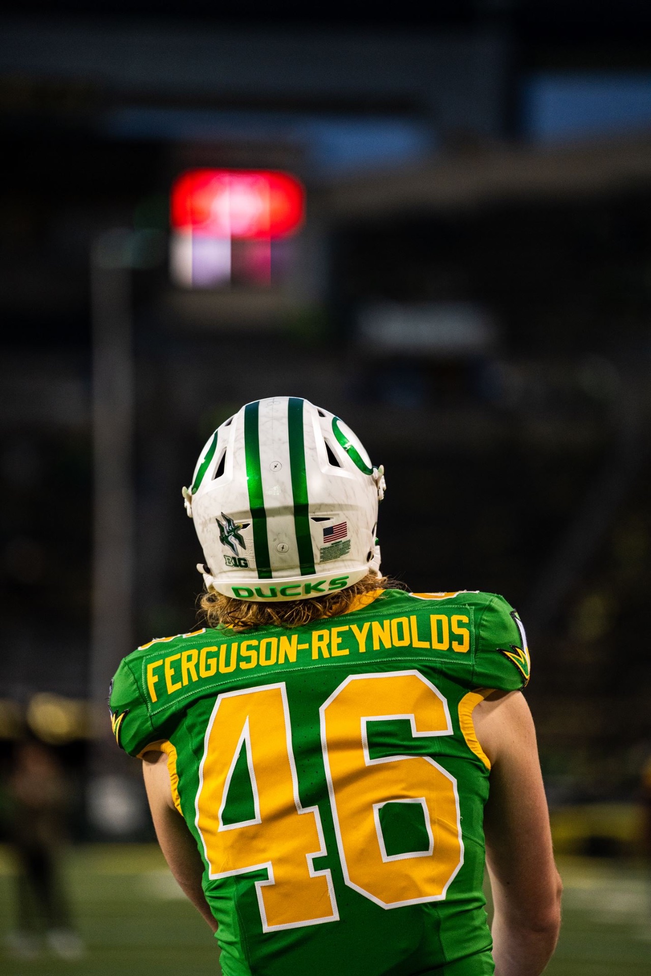 Ferguson-Reynolds #46 Oregon jersey